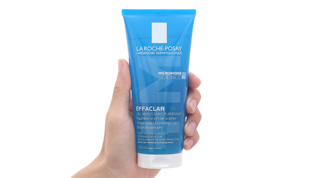Gel rửa mặt La Roche-Posay Effaclar Purifying Foaming cho da dầu, nhạy cảm tuýp 50ml - 10