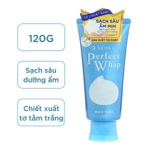 Sữa rửa mặt Senka Perfect Whip tạo bọt 120g
