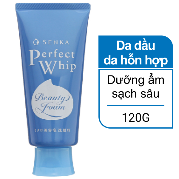 Sữa rửa mặt Senka dưỡng ẩm 120g