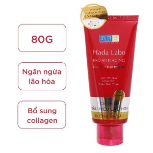Kem rửa mặt dưỡng chuyên biệt Hada Labo Pro Anti Aging 80g