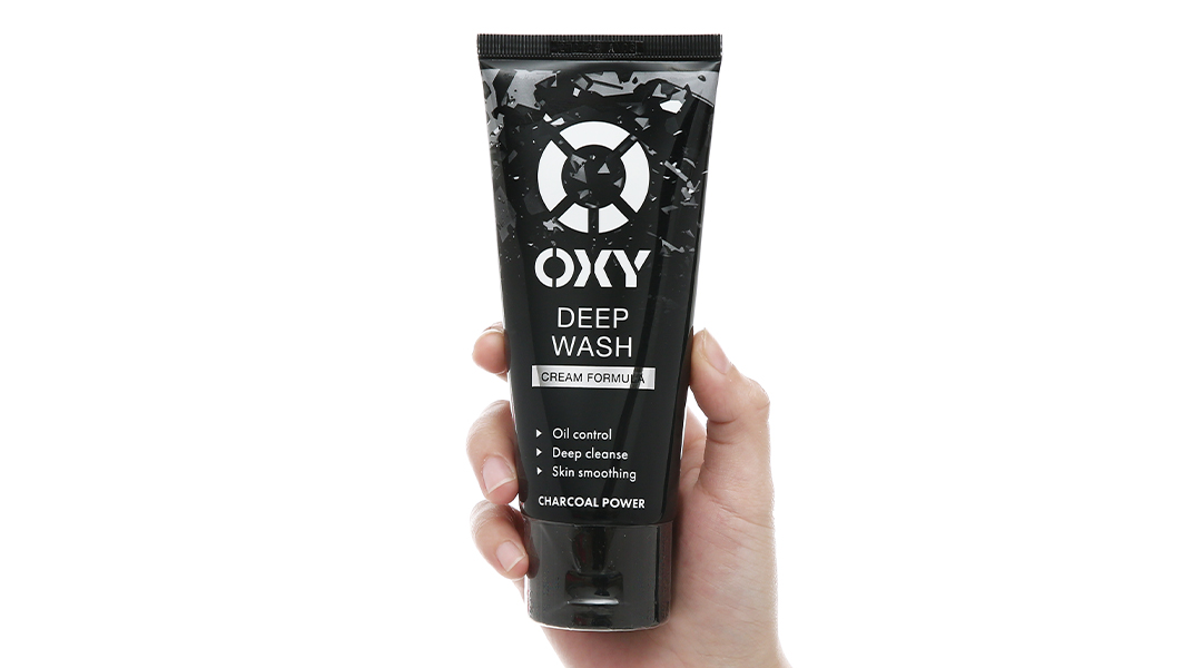 Kem rửa mặt Oxy Deep Wash Cream Formula sạch sâu