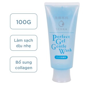 Gel rửa mặt Senka dịu nhẹ Gentle Wash 100g