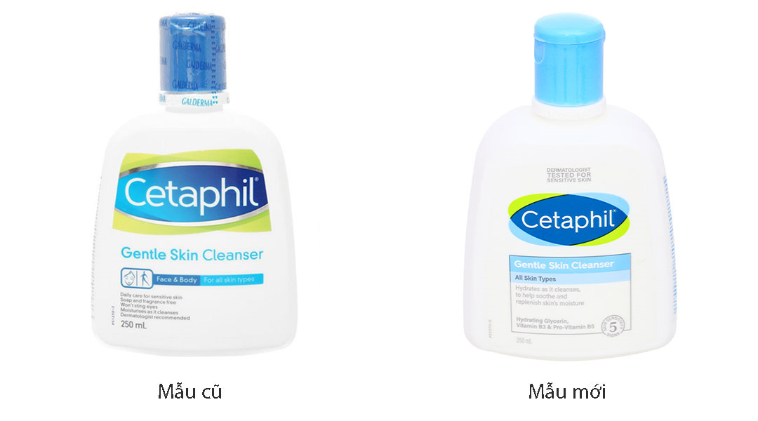 Sữa rửa mặt Cetaphil Gentle Skin Cleanser giúp làm sạch và dưỡng ẩm dành cho da nhạy cảm chai 473ml - 19
