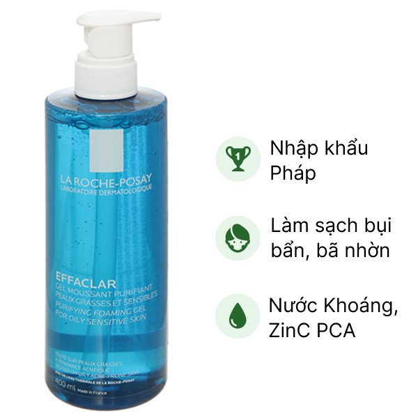 Gel rửa mặt La Roche-Posay Effaclar Purifying Foaming