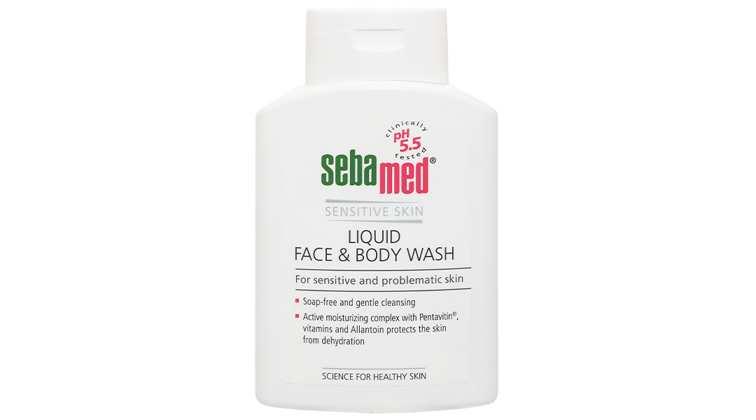 Sữa rửa mặt và tắm SebaMed cho da nhạy cảm pH 5.5