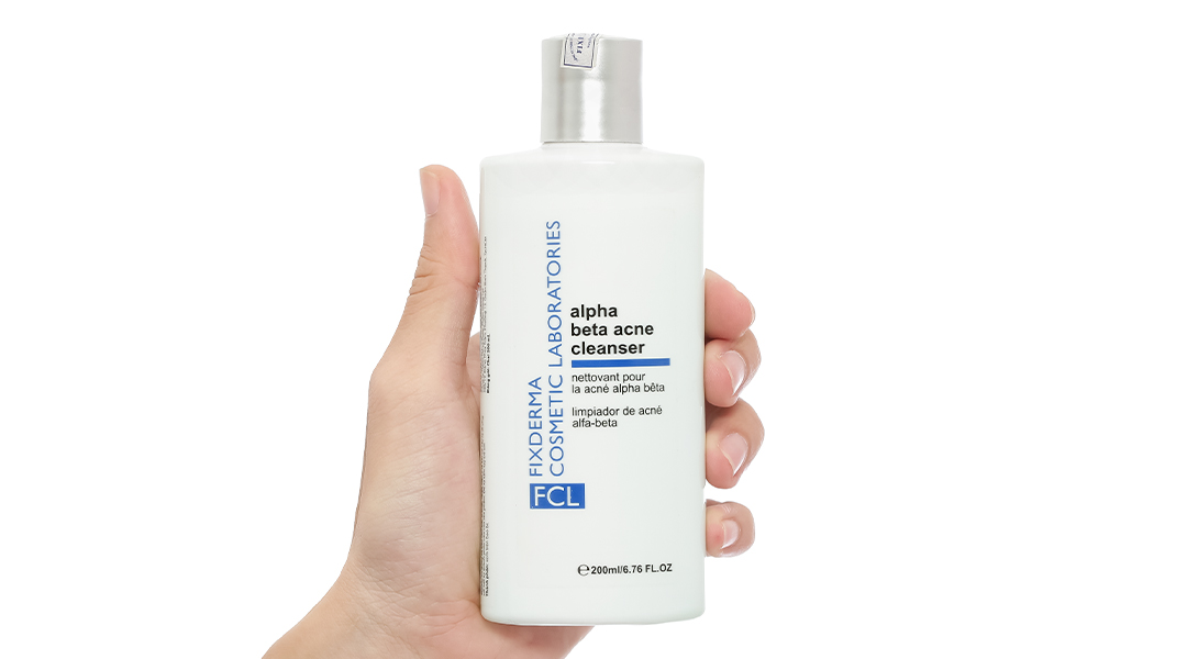 Sữa rửa mặt Fixderma Alpha Beta Acne ngừa mụn trứng cá