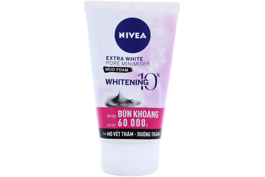 Sữa rửa mặt Nivea Dưỡng trắng, mờ vết thâm 100g