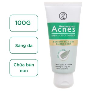 Bùn non rửa mặt dưỡng sáng Acnes 100g