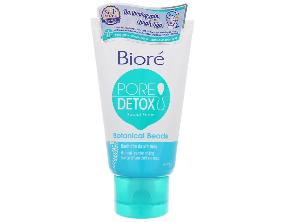 Sữa rửa mặt có hạt Bioré Detox 50g giá tốt tại Bách hoá XANH