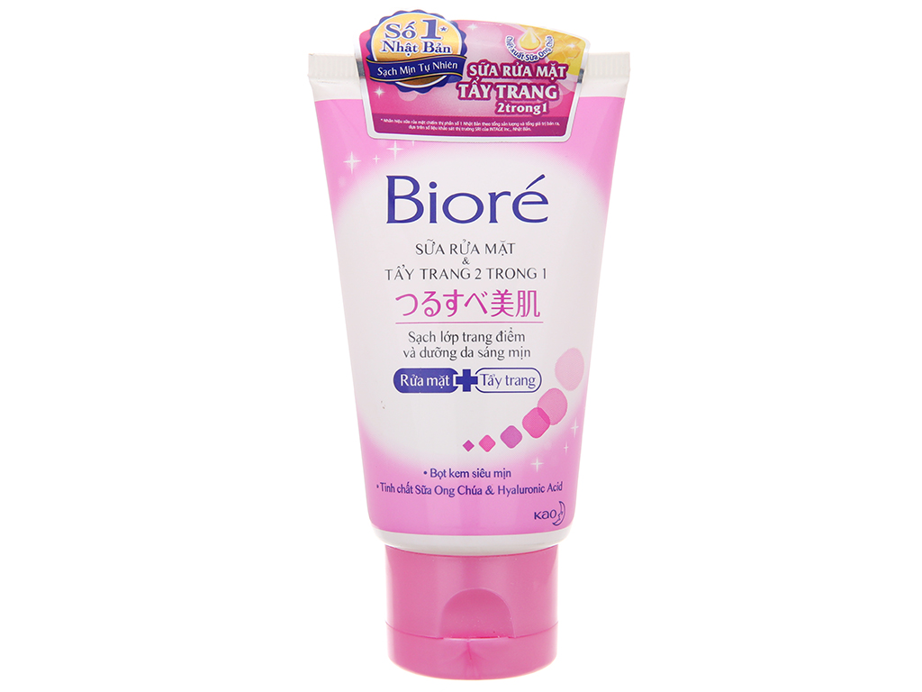 Sữa rửa mặt tẩy trang Bioré 50g giá tốt tại Bách hoá XANH