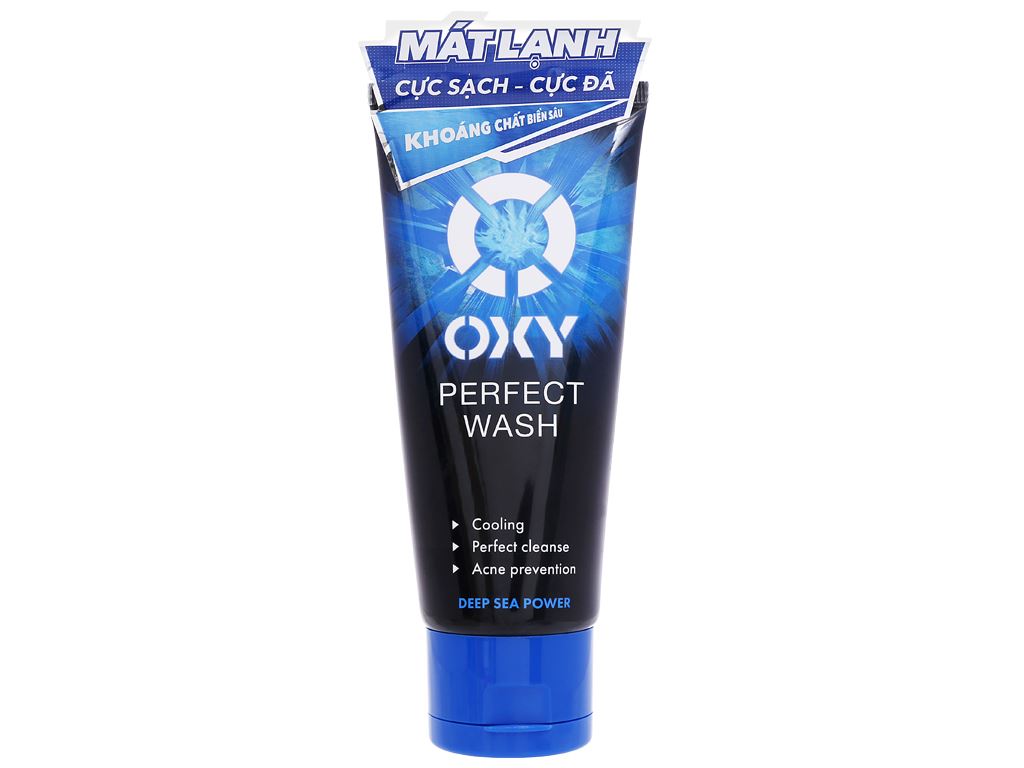 Kem rửa mặt Oxy Perfect Wash sạch bã nhờn ngừa khuẩn mụn 100g 0