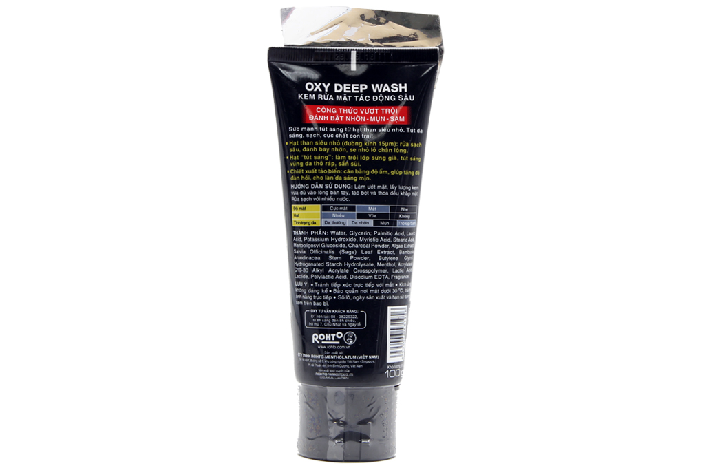Kem rửa mặt Oxy Deep Wash 100g