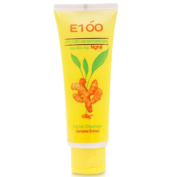 Sữa rửa mặt E100 sạch mụn cám sáng da tuýp 100g