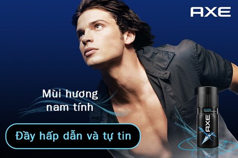 Xịt ngăn mùi toàn thân Axe Click 150ml