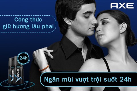 Xịt ngăn mùi toàn thân Axe Click 150ml