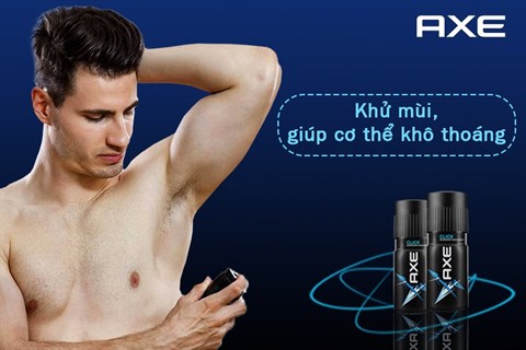 Xịt ngăn mùi toàn thân Axe Click 150ml