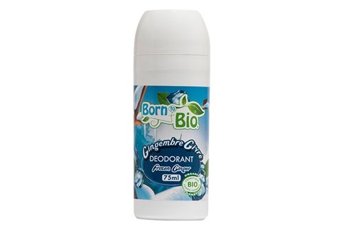 Lăn khử mùi hữu cơ Frozen Ginger Born to Bio 75ml