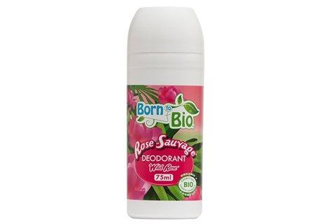Lăn khử mùi hữu cơ hoa hồng Born to Bio 75ml