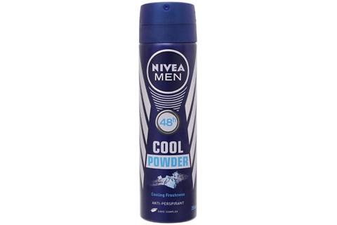 xịt khử mùi nivea men mát lạnh khô thoáng
