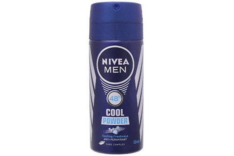 xịt khử mùi nivea men mát lạnh khô thoáng tức thì