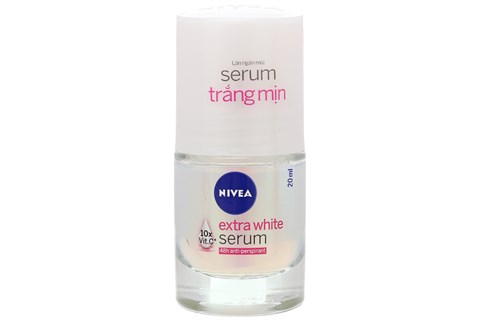 lăn khử mùi nivea serum trắng mịn