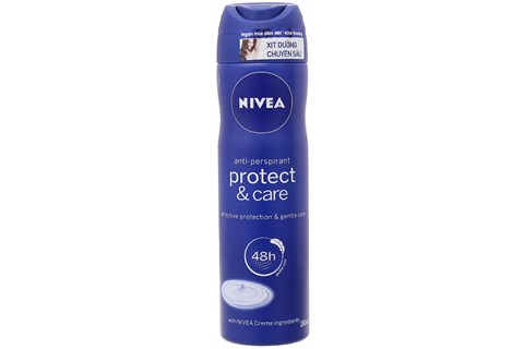 xịt khử mùi nivea chăm sóc và bảo vệ 150ml