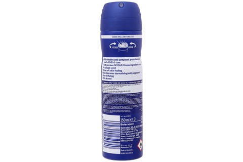 xịt khử mùi nivea chăm sóc và bảo vệ 150ml