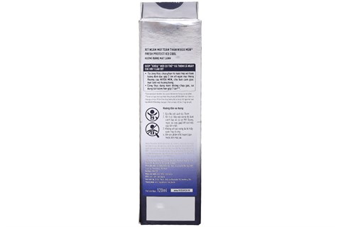 Xịt khử mùi toàn thân Nivea thanh mát 120ml