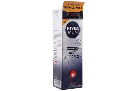 Xịt khử mùi toàn thân Nivea hương gỗ 120ml