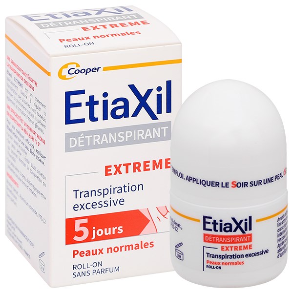 Lăn khử mùi Etiaxil giúp khử mùi hôi dưới cánh tay cho da thường
