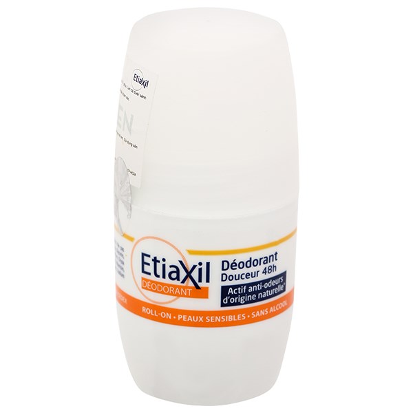Lăn khử mùi Etiaxil Douceur giảm mùi cơ thể dịu nhẹ đến 48 giờ chai 50ml
