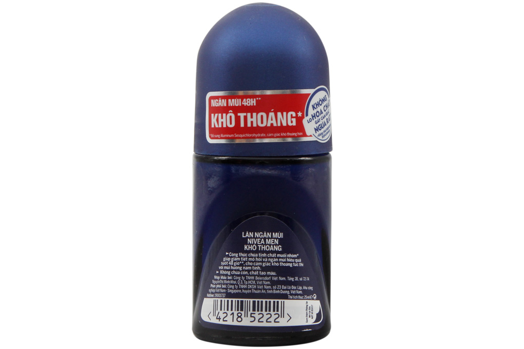 Lăn khử mùi Nivea Men Dry Impact Plus 25ml