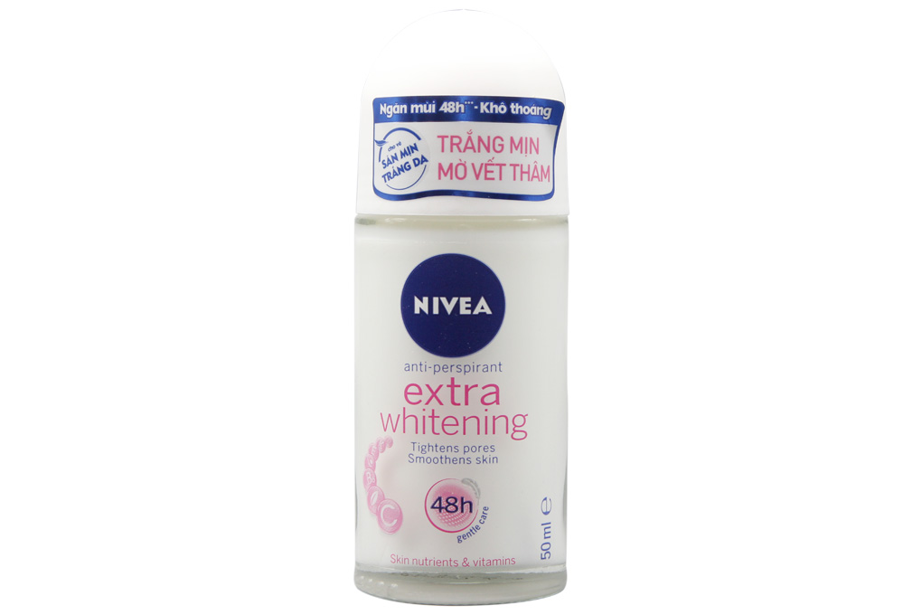 Lăn ngăn mùi Nivea trắng mịn giúp mờ vết thăm 50ml