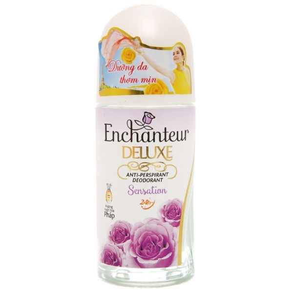 Lăn khử mùi Enchanteur Deluxe Sensation hương nước hoa chai 50ml