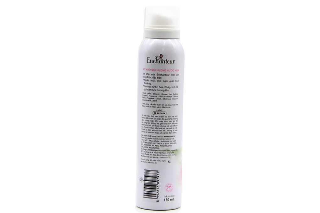 Xịt khử mùi Enchanteur Romantic 150ml