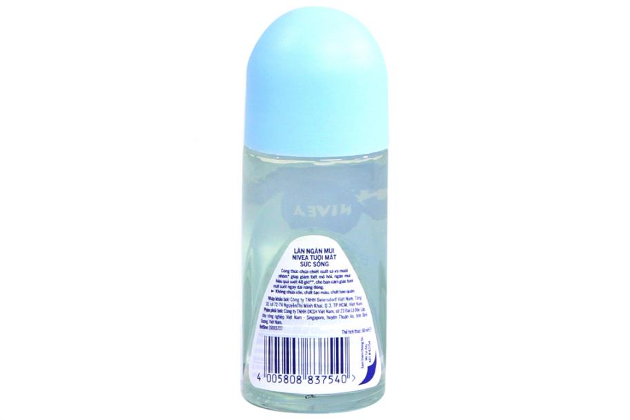 Lăn khử mùi Nivea tươi mát sức sống 50ml