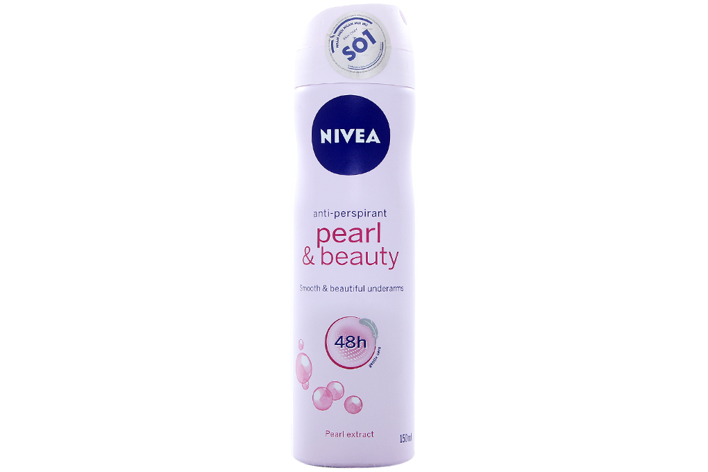 Xịt khử mùi Nivea ngọc trai đẹp quyến rũ 150ml