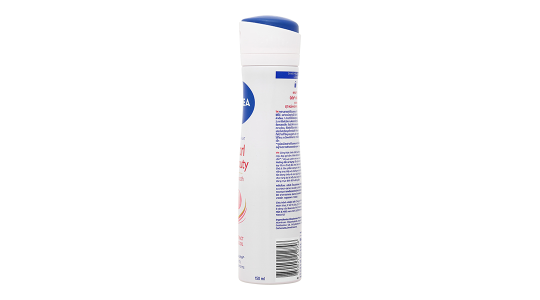 Xịt khử mùi Nivea Pearl & Beauty khử mùi, ngăn mồ hôi 72h chai 150ml - 9