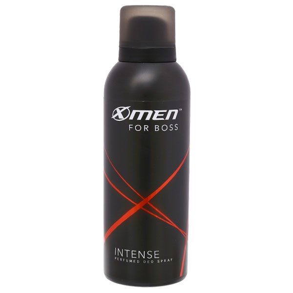 Xịt khử mùi X-Men For Boss Intense cơ thể khô thoáng nhanh chai 150ml