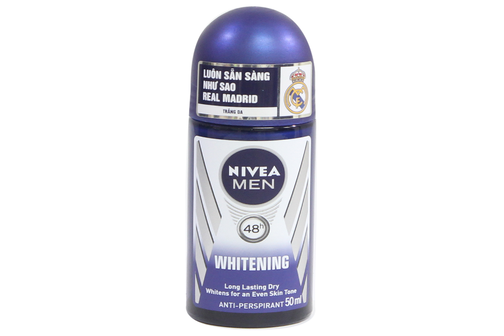 LĂN KHỬ MÙI NIVEA MEN TRẮNG DA 50ML