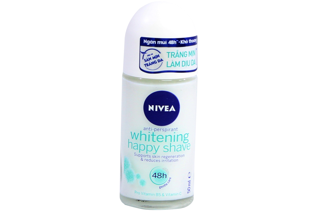 Lăn khử mùi Nivea trắng mịn làm dịu da 50ml