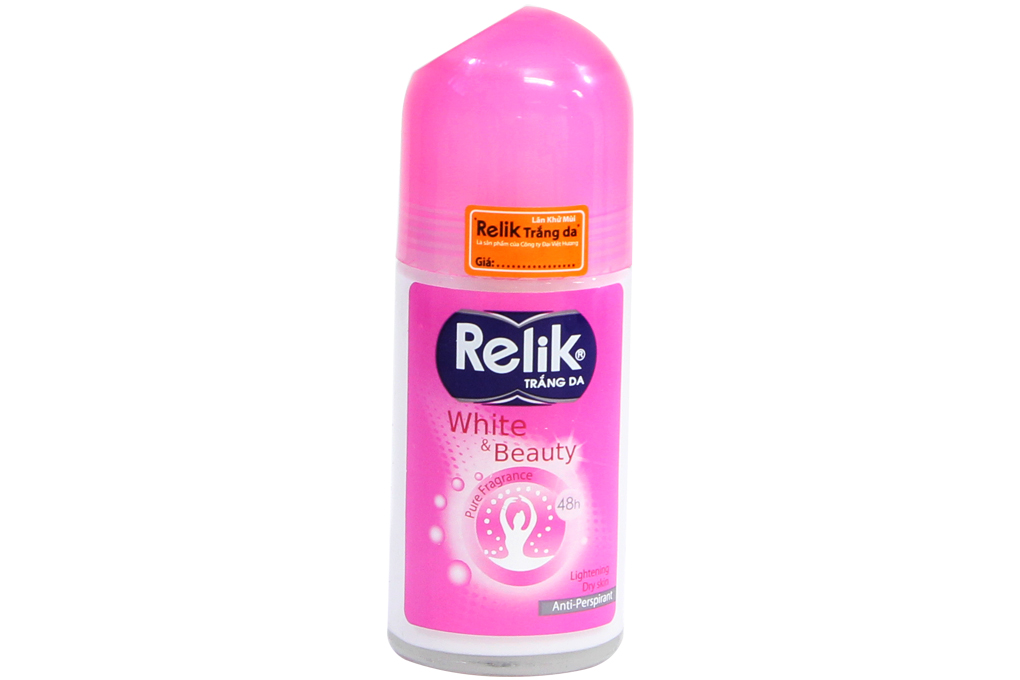 Lăn khử mùi Relik White & Beauty 50ml
