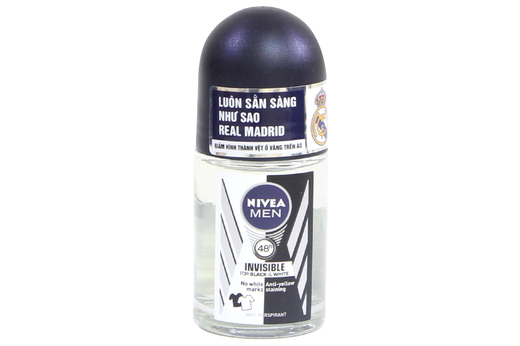 Lăn khử mùi Nivea Men For black & White 25ml