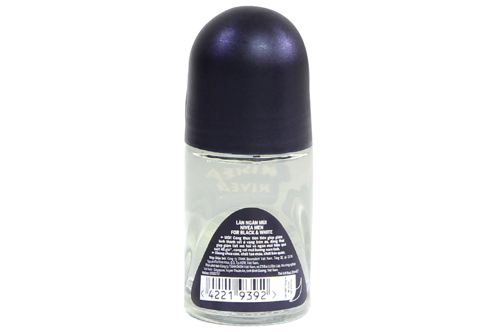 Lăn khử mùi Nivea Men For black & White 25ml