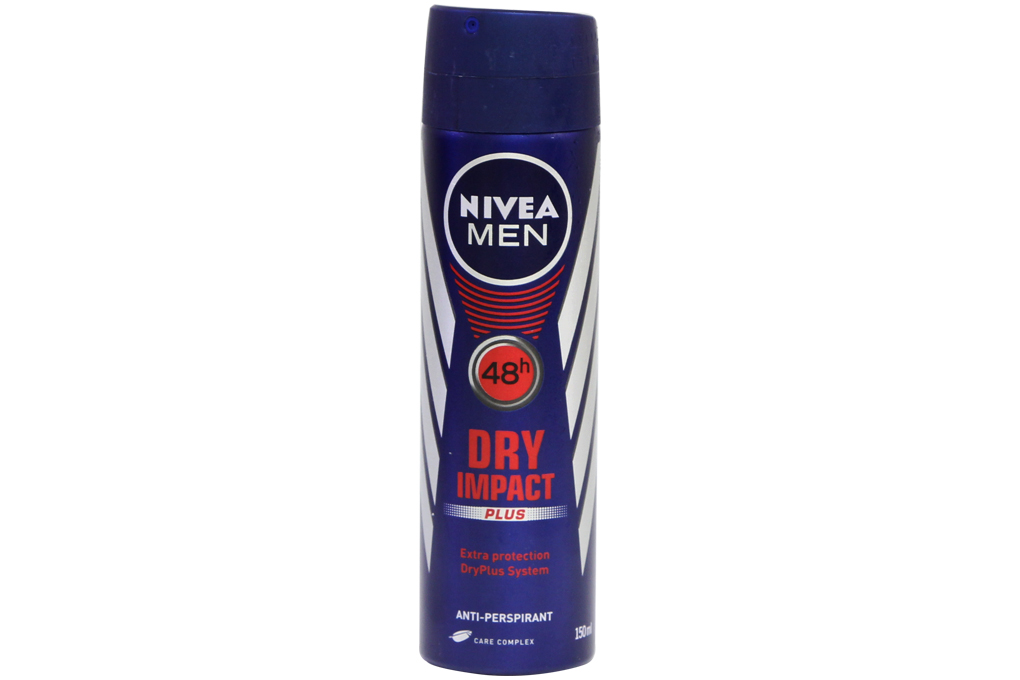 Xịt khử mùi Nivea Men khô thoáng 150ml
