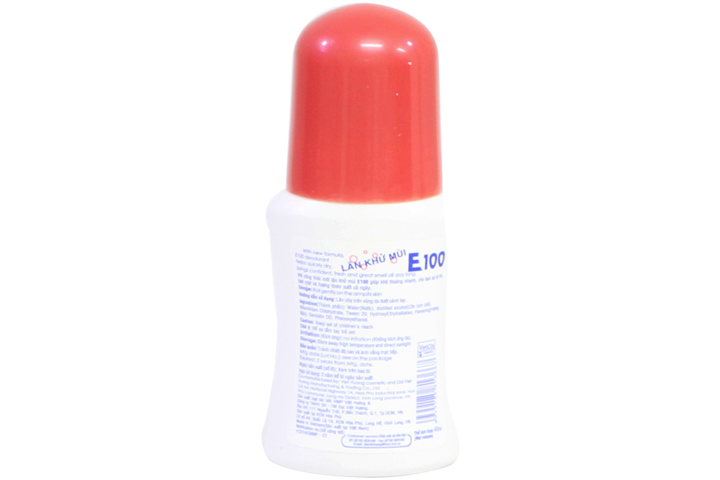 Lăn khử mùi E100 Whitening 40ml