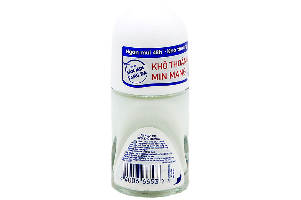 Lăn khử mùi khô thoáng mịn màng 48h 25ml