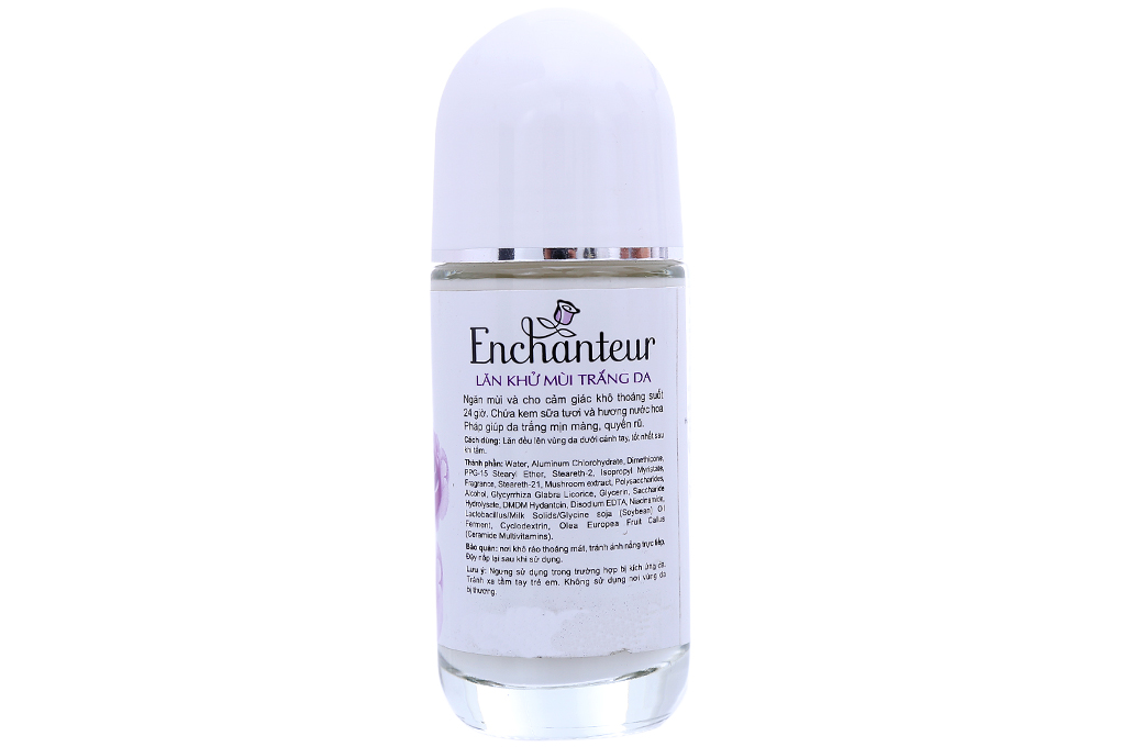 Lăn khử mùi Enchanteur Sensation trắng da 50ml
