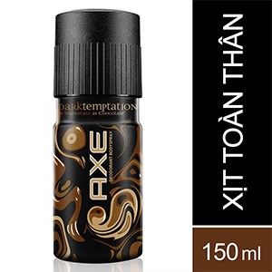 Xịt khử mùi toàn thân ngăn mùi vượt trội Axe Dark Temptation 150ml