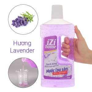 Nước lau sàn IZI HOME hương lavender chai 1 lít